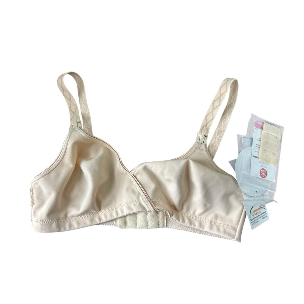 New 32 B/C Bravado 122 The Essential‎ Embrace Nursing Bra Chai Almond Style